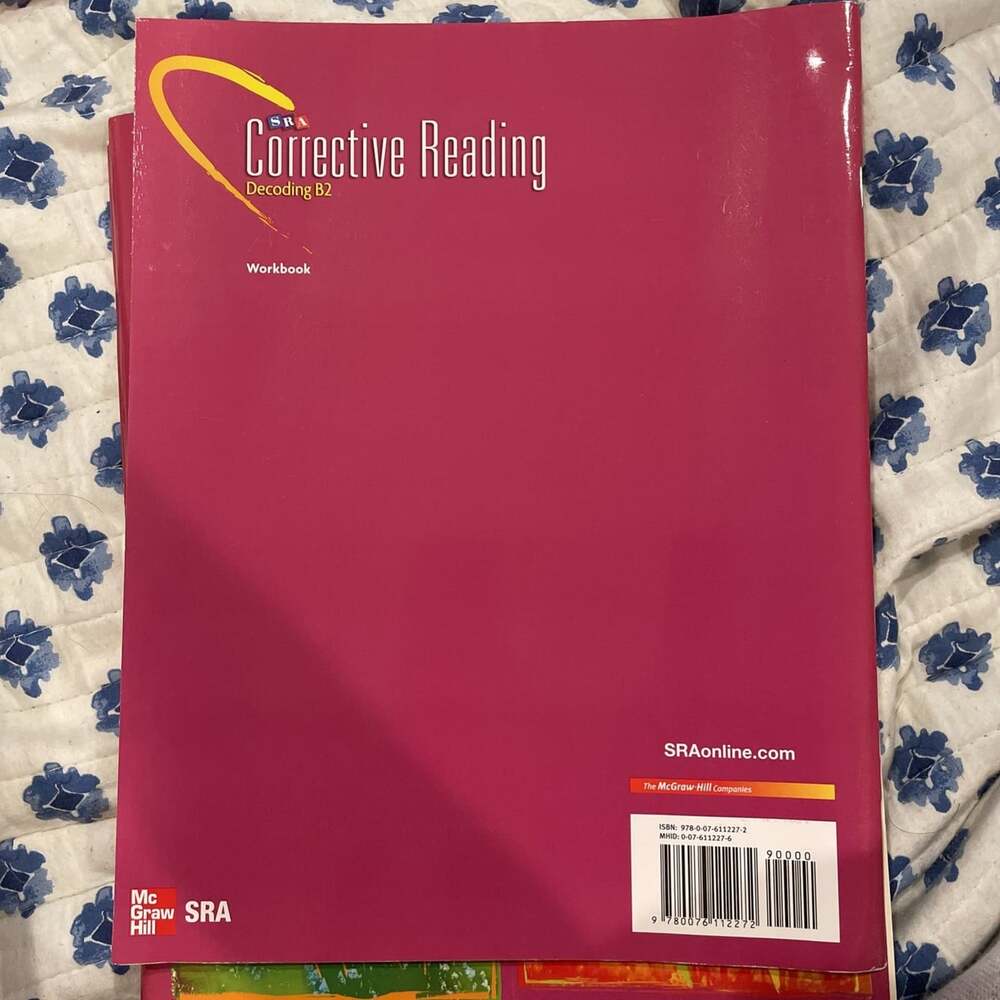 Corrective Reading Decoding Level B2, Workbook - 5 Copies Available - Picture 2 of 5